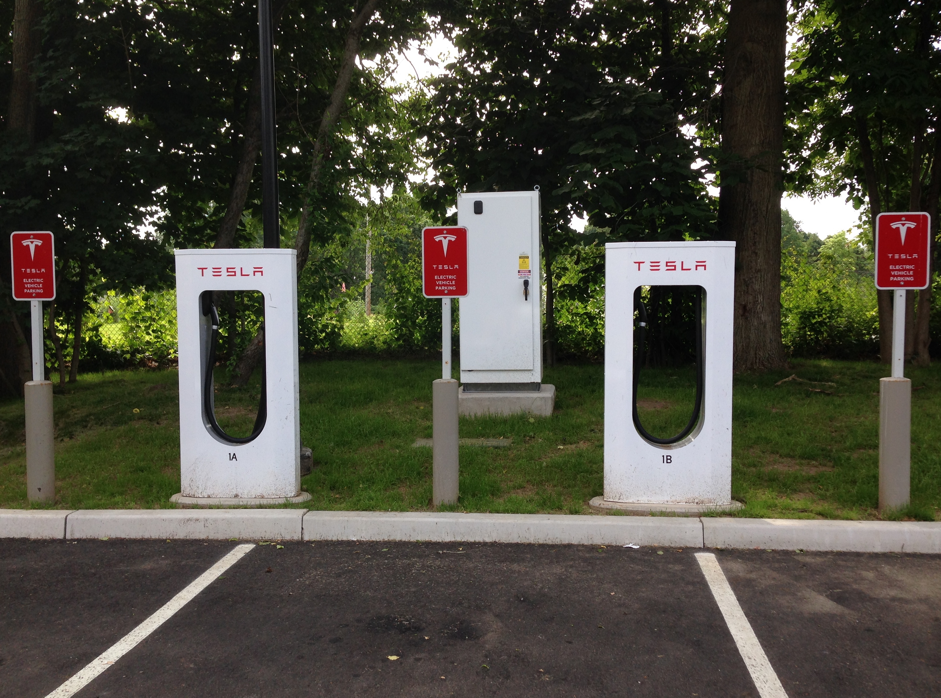 Tesla Supercharger Stations