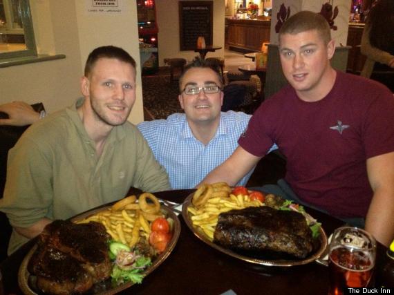 150oz Steak at The Duck Inn